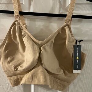 Kindred Bravely Cream Comfort Bra with Wide Straps